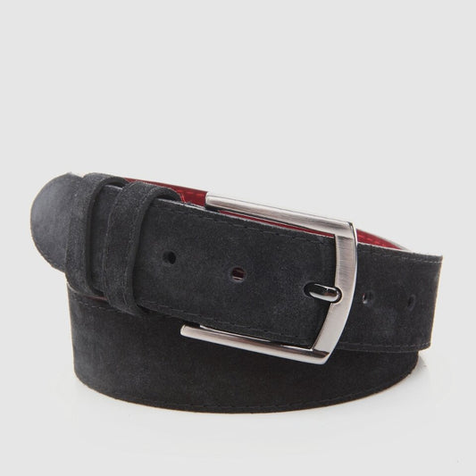 Genuine Leather Black Men's Belt
