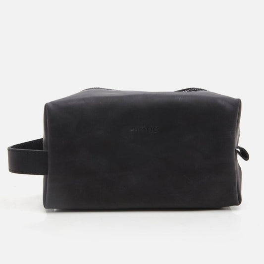 Genuine Leather Navy Blue Men's Bag