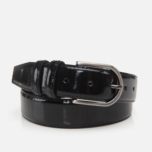 Genuine Leather Black Men's Belt
