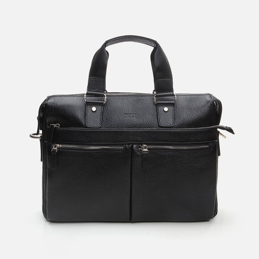 Genuine Leather Black Men's Bag