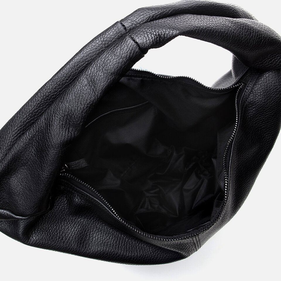 Genuine Leather Black Women's Bag