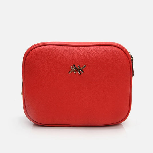 Genuine Leather Red Women's Bag