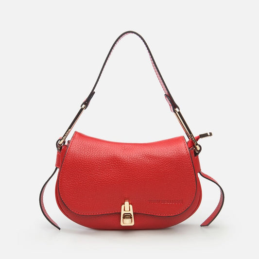 Genuine Leather Red Women's Bag