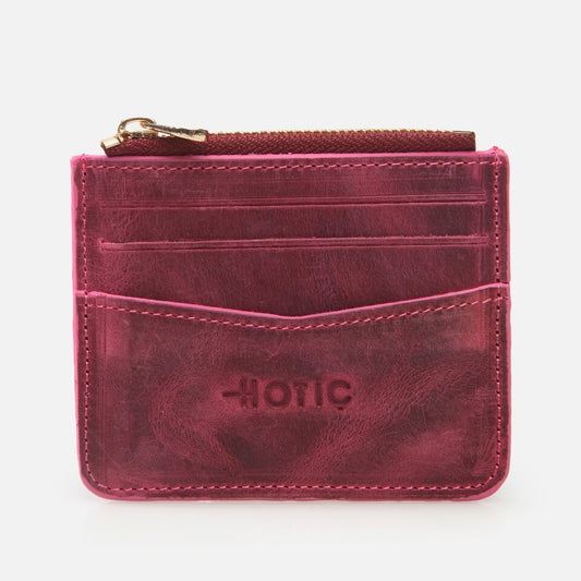 Genuine Leather Maroon Women's Wallet