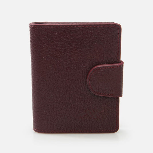 Genuine Leather Burgundy Men's Wallet