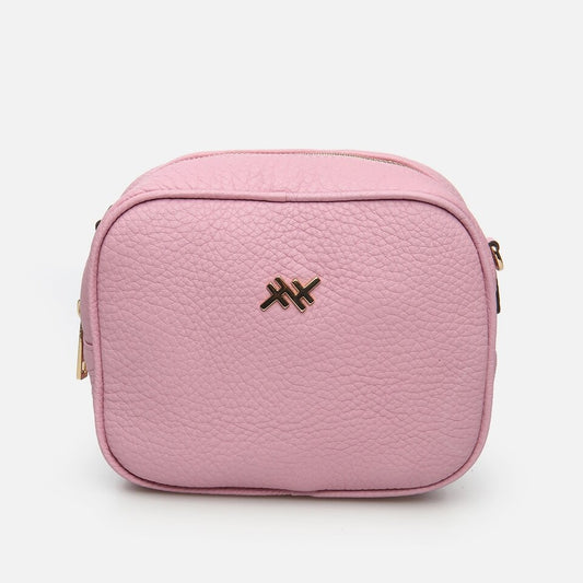 Genuine Leather Pink Women's Mini (Crossbody) Bag