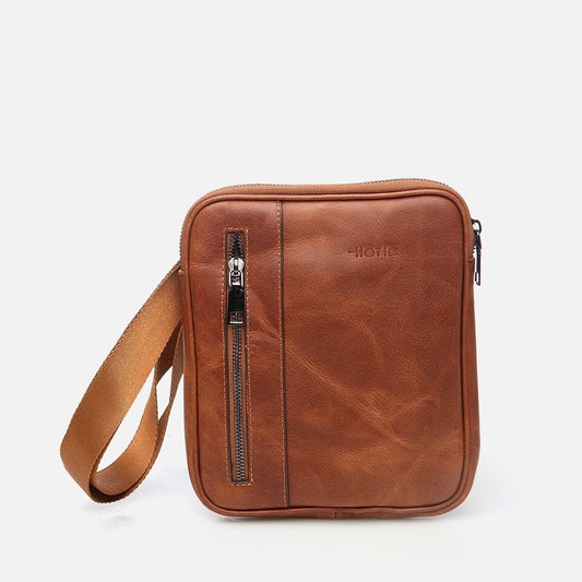Genuine Leather Taba Men's Bag