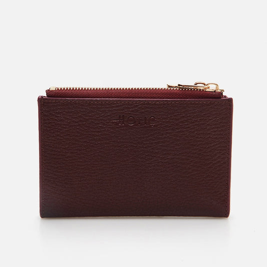 Genuine Leather Burgundy Women's Wallet
