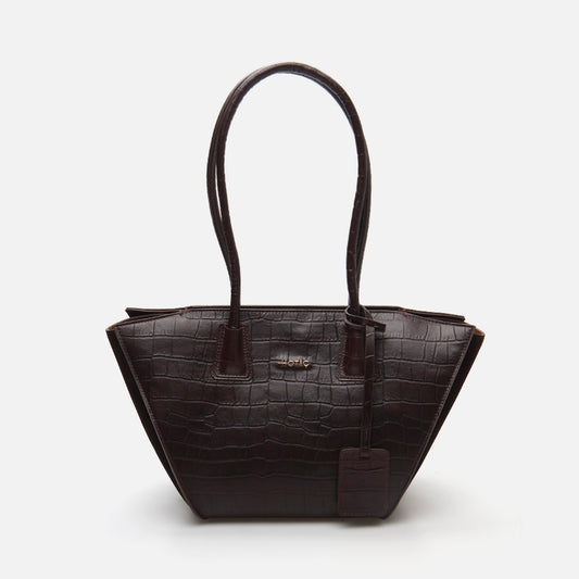 Genuine Leather Brown Women's Bag