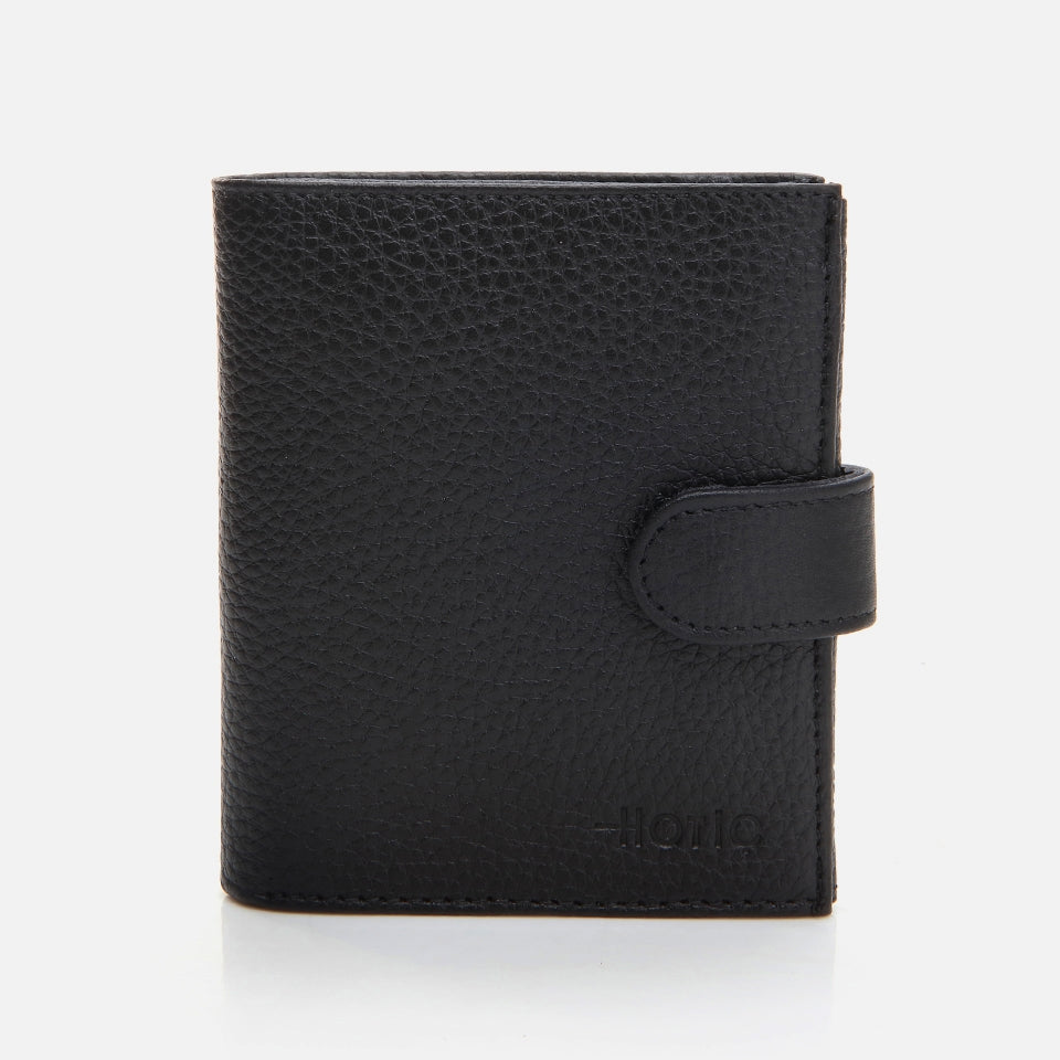 Genuine Leather Black Men's Wallet