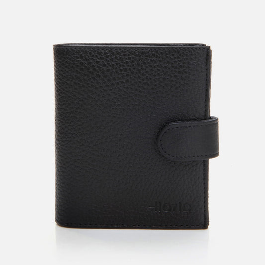 Genuine Leather Black Men's Wallet