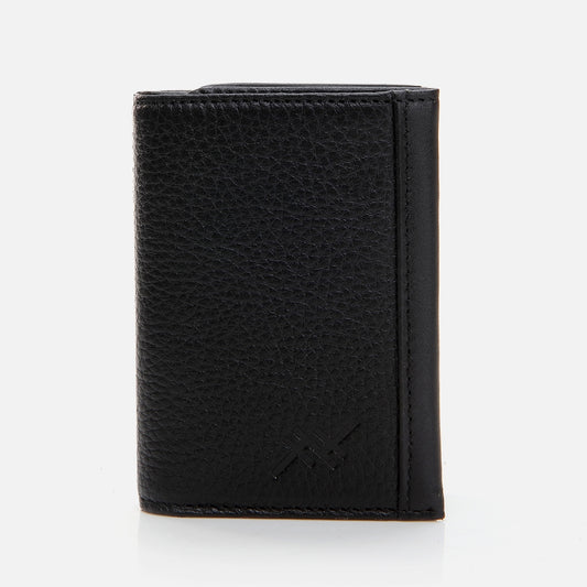 Genuine Leather Black Men's Wallet
