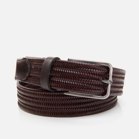 Genuine Leather Brown Men's Belt
