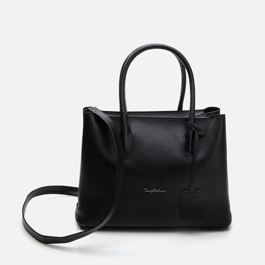 Genuine Leather Black Women's Bag