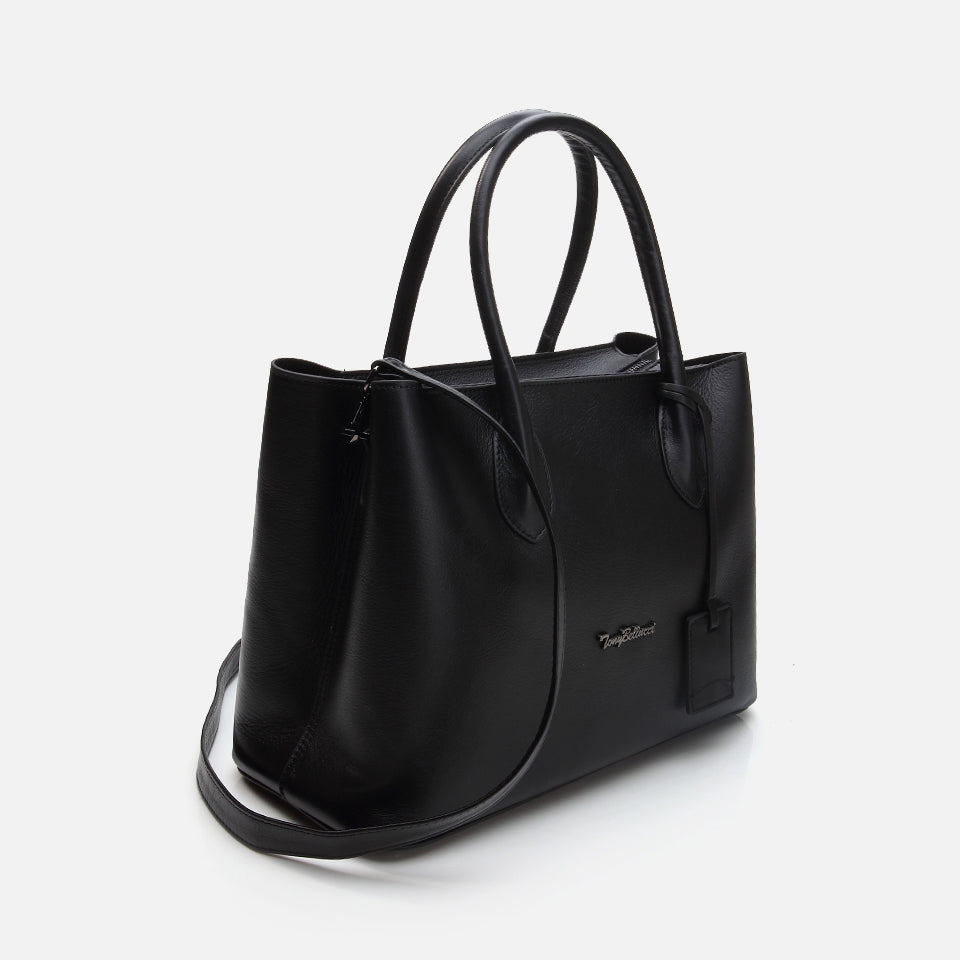 Genuine Leather Black Women's Bag
