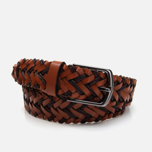 Genuine Leather Brown Men's Belt x Danilo Zanna