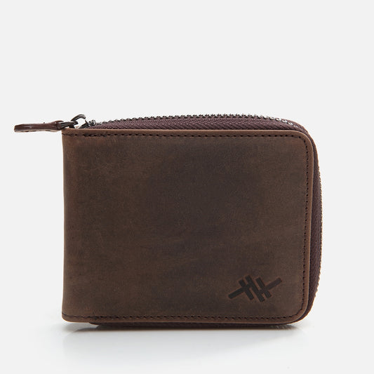 Genuine Leather Brown Men's Wallet