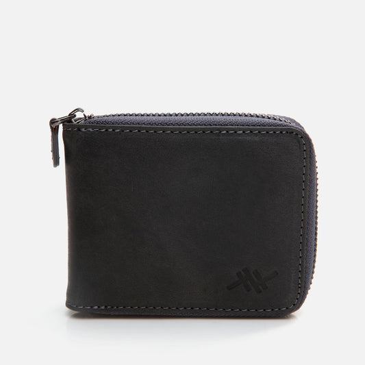 Genuine Leather Anthracite Men's Wallet