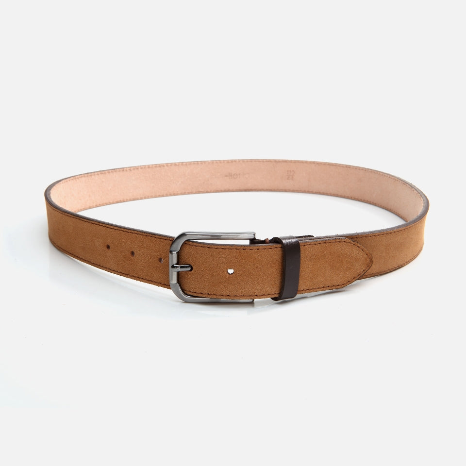 Genuine Leather Tobacco Men's Belt