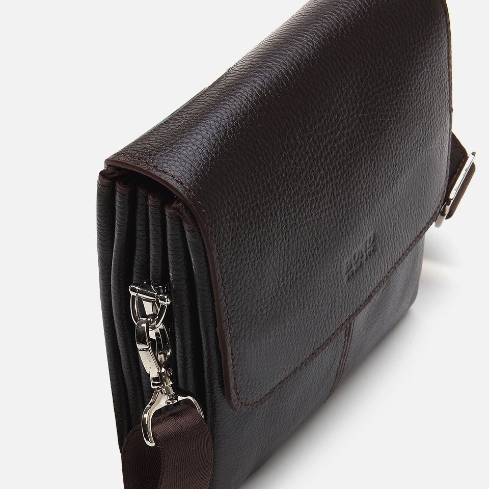 Genuine Leather Brown Men's Bag