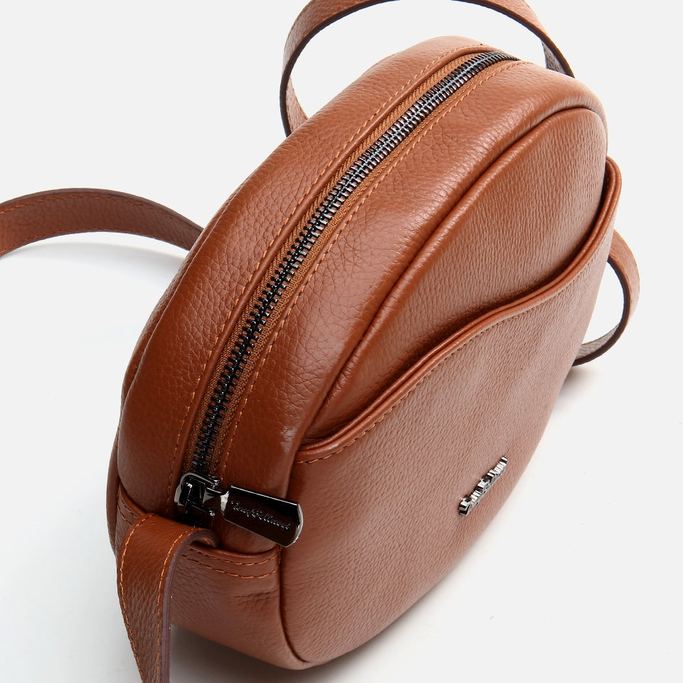 Genuine Leather Tan Women's Mini (Crossbody) Bag