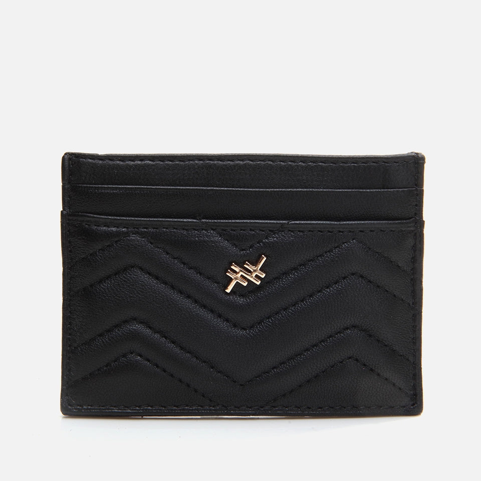 Genuine Leather Black Women's Wallet