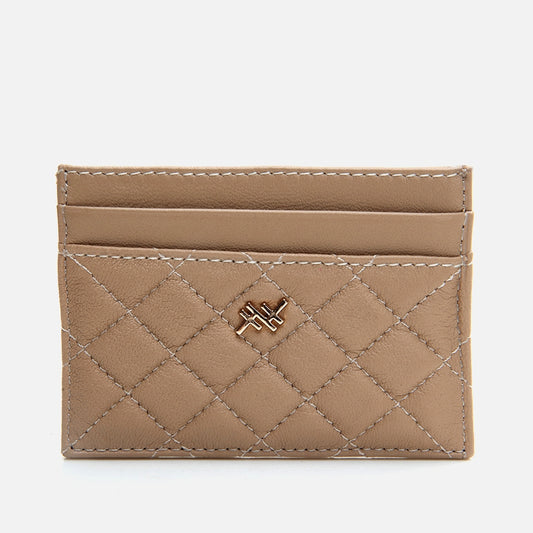 Genuine Leather Beige Women's Wallet