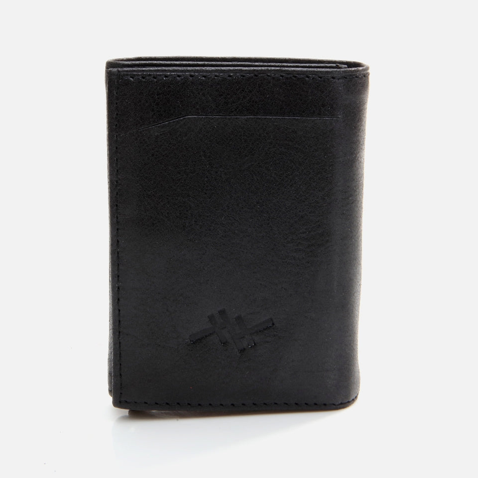 Genuine Leather Black Men's Wallet