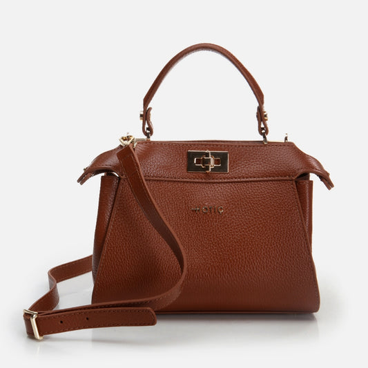 Genuine Leather Tan Women's Mini (Crossbody) Bag
