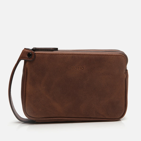 Genuine Leather Brown Men's Bag