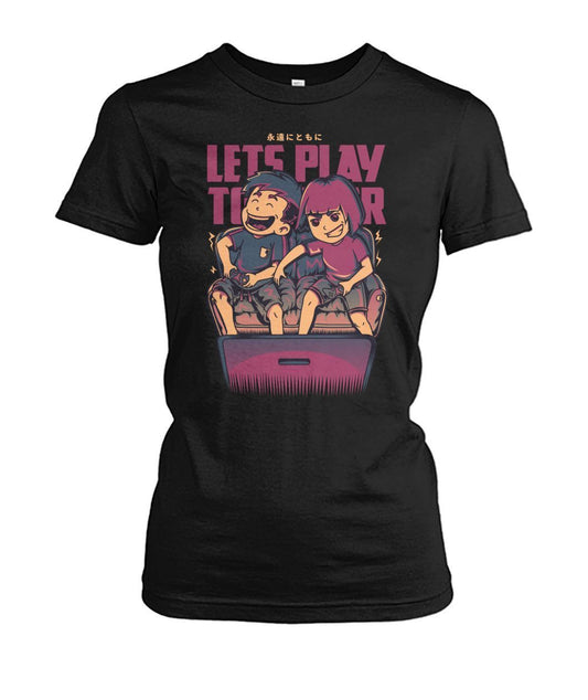 Lets Play Together Women's Crew Tee