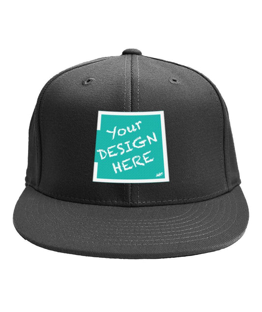 Aidoo 6-Panel Classic Snapback-Accessories-Nike-Adidas-Supreme-Champion-Jordan-Louis Vuitton-shirt personalised-custom hoodie-personalised hoodie-Aidoo-Black-6-Panel Classic Snapback-Aidoo : On-Demand Print