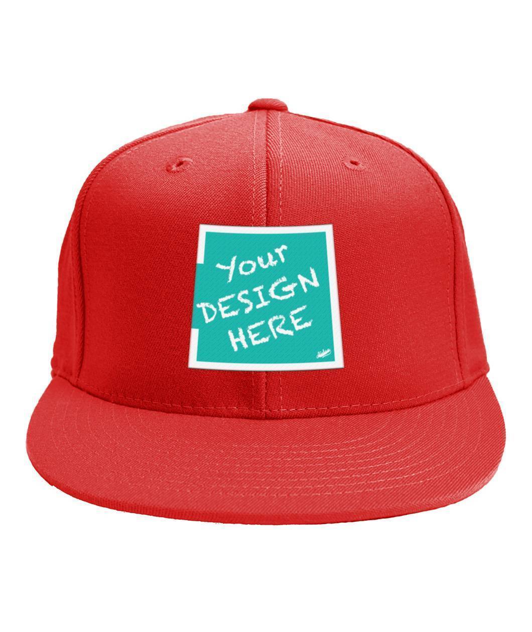 Aidoo 6-Panel Classic Snapback-Accessories-Nike-Adidas-Supreme-Champion-Jordan-Louis Vuitton-shirt personalised-custom hoodie-personalised hoodie-Aidoo-Red-6-Panel Classic Snapback-Aidoo : On-Demand Print
