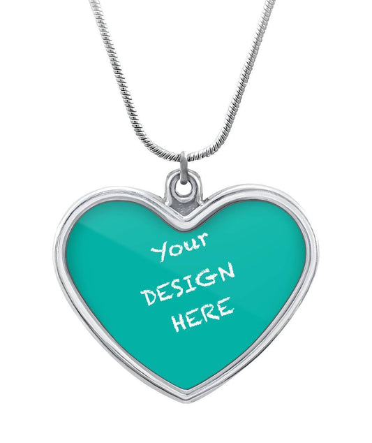 Aidoo Heart Necklace-Jewelry-Nike-Adidas-Supreme-Champion-Jordan-Louis Vuitton-shirt personalised-custom hoodie-personalised hoodie-Aidoo-Aidoo : On-Demand Print