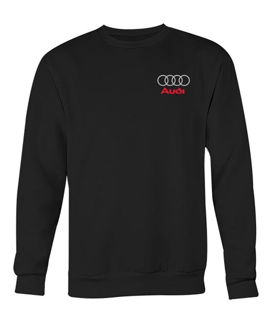 Audi A / S / R / TT Crew Neck Sweatshirt-Long Sleeves-Elessi UK