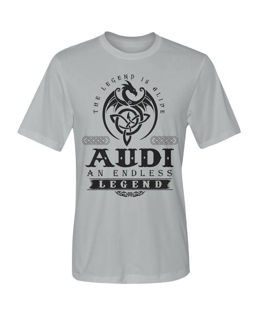 AUDI AN ENDLESS LEGEND Dry Sport T SHIRT-Short Sleeves-Elessi UK