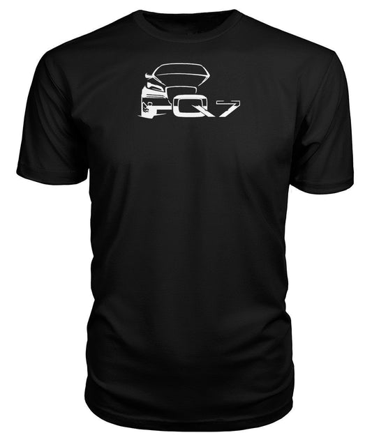 Audi Q7 Premium Unisex Tee T Shirt-Short Sleeves-Elessi UK