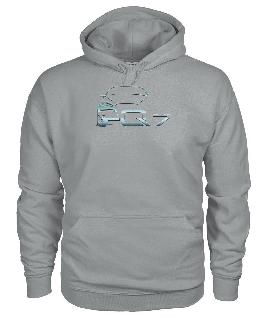 Audi Q7 St1 Logo Gildan Hoodie-Hoodies-Elessi UK