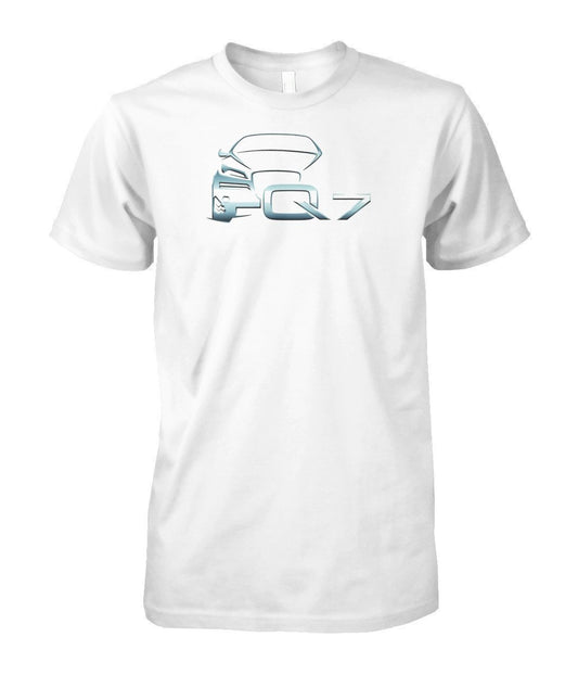 Audi Q7 Unisex Cotton Tee T Shirt-Short Sleeves-Elessi UK