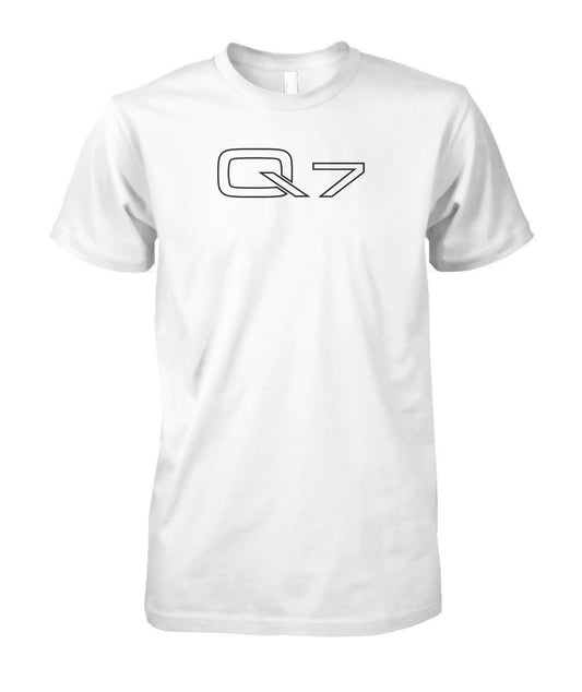 Audi Q7 Unisex Cotton Tee T Shirt-Short Sleeves-Elessi UK