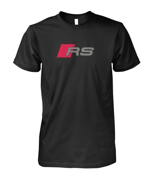 AUDI RS Unisex Cotton T SHIRT-Short Sleeves-Elessi UK