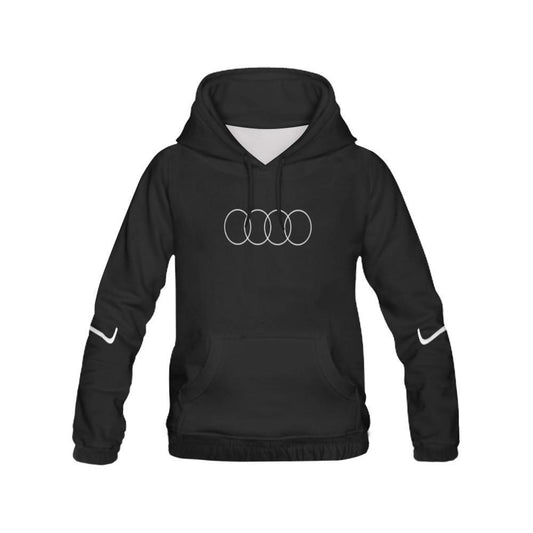 Audi schwarz Hoodie Pullover-Hoodies-Elessi UK
