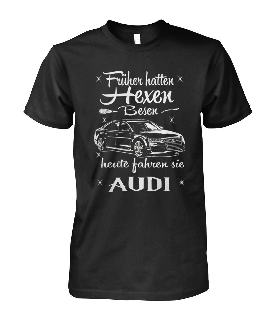 AUDI Unisex Cotton T SHIRT-Short Sleeves-Elessi UK