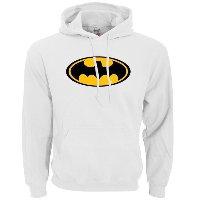 Batman bat logo hoodie-pullover-Elessi UK