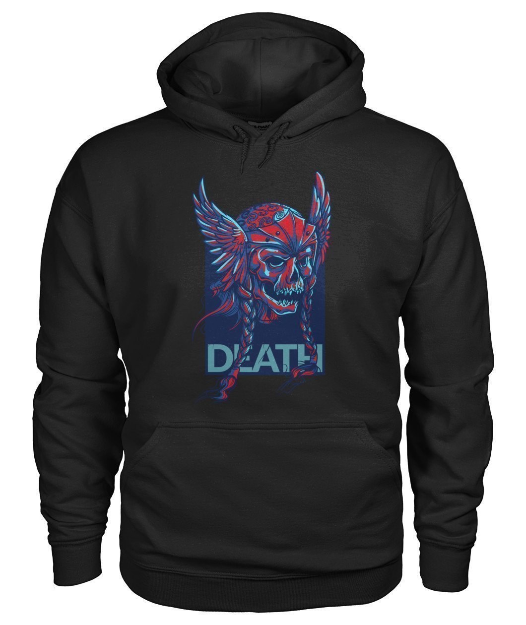 Death Gildan Hoodie-Hoodies-Elessi UK