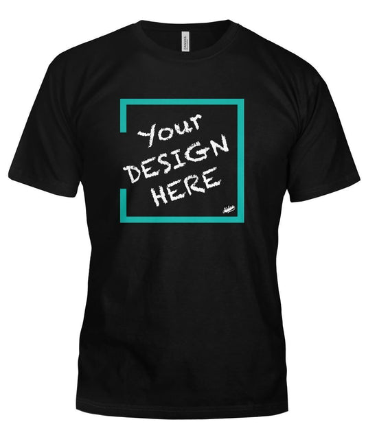 Aidoo Bella Canvas Tee-Short Sleeves-Nike-Adidas-Supreme-Champion-Jordan-Louis Vuitton-shirt personalised-custom hoodie-personalised hoodie-Aidoo-Black-S-Aidoo : On-Demand Print