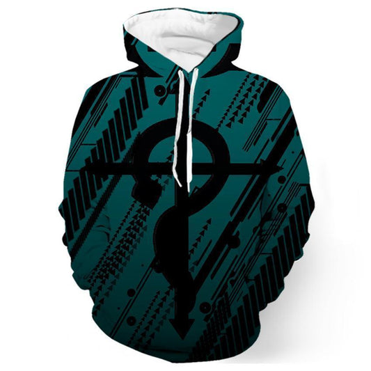 Fullmetal Alchemist Logo Hoodie-pullover-Elessi UK