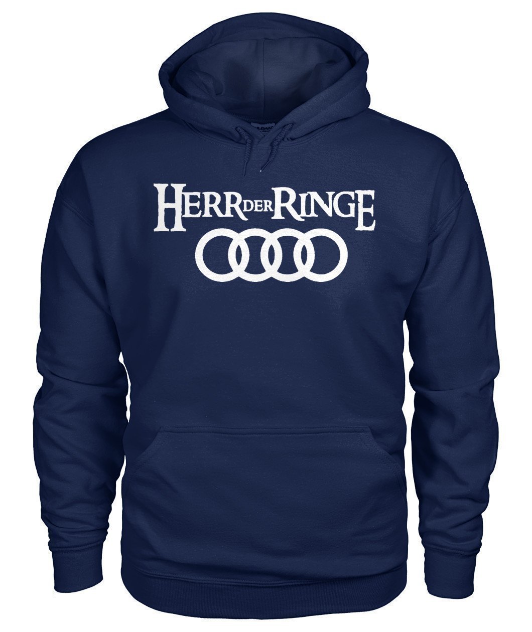 Herr Der Ringe Audi Gildan Hoodie-Hoodies-Elessi UK