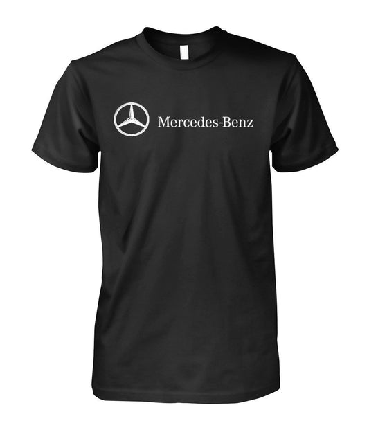 Mercedes Benz Unisex Cotton Tee-Short Sleeves-Elessi UK
