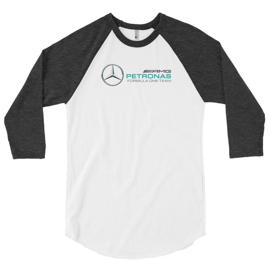 Mercedes AMG Petronas 3/4 sleeve raglan shirt